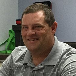 Troy Terwillegar, site manager