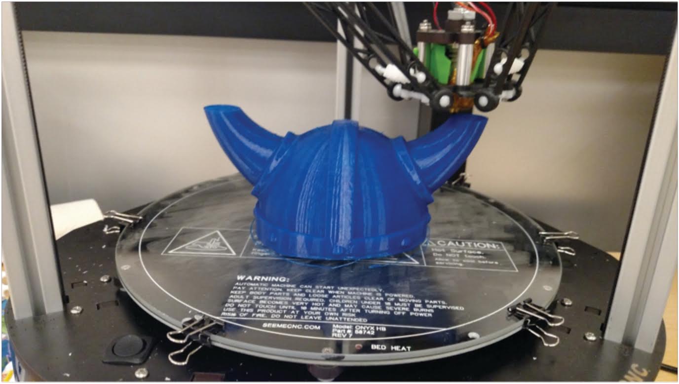 Item printed with 3D printer