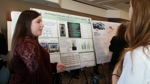 Student researcher. Kiley Mowry