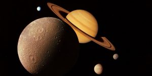 Image of Saturn and system