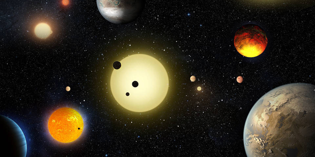 Artist rendering Space Telescope Delivers the Goods: 2,200 Possible Planets